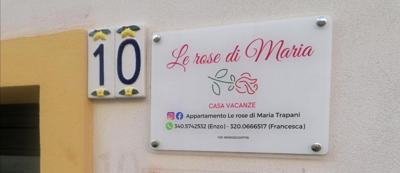 Le Rose Di Maria Apartment Трапани Екстериор снимка